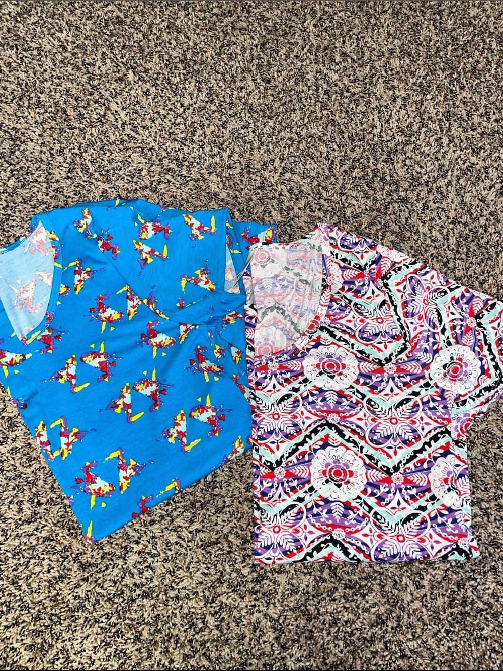 LuLaRoe Colorful Soft Tee Shirt Bundle Size Medium | NWOT